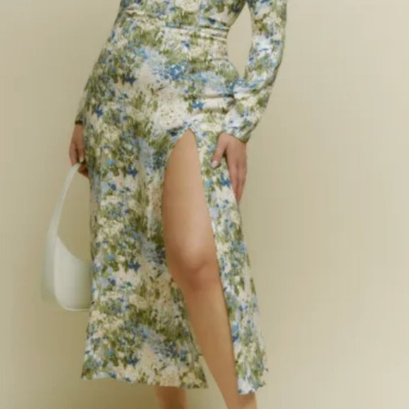 Reformation - Sigmund Dress (floral/hillside pattern) - Picture 2 of 11